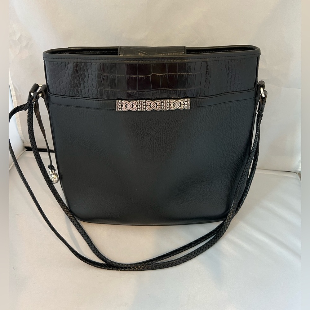 Elegant Brighton Black Shoulder Bag